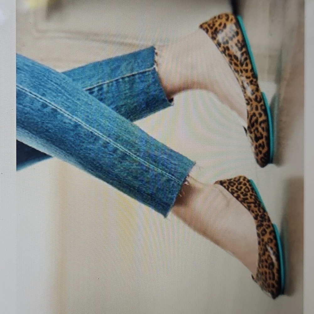 Tieks Leopard Print Flats Size 7